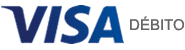Tarjeta Visa de Débito, medio de pago aceptado